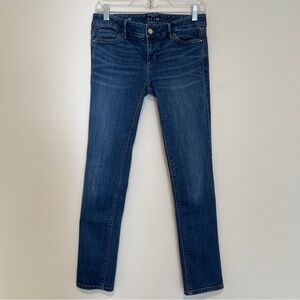 White House Black Market Dark Blue Skinny Jeans